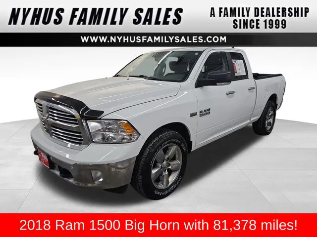 2018 RAM Ram 1500 Pickup Big Horn