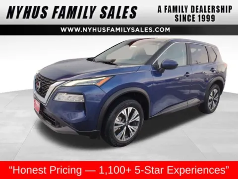 Blue 2023 Nissan Rogue SV for sale in Perham, MN