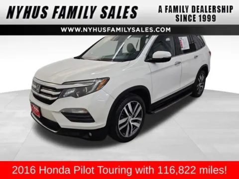 White 2016 Honda Pilot Touring for sale in Perham, MN