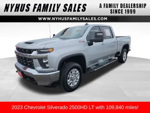 Silver 2023 Chevrolet Silverado 2500HD LT for sale in Perham, MN