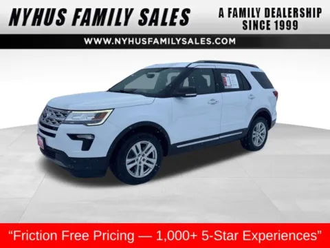 White 2019 Ford Explorer XLT for sale in Perham, MN