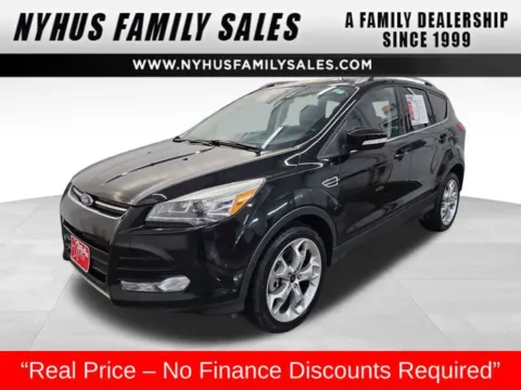 Black 2016 Ford Escape Titanium for sale in Perham, MN