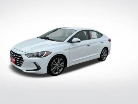 White 2017 Hyundai Elantra Limited for sale in Perham, MN