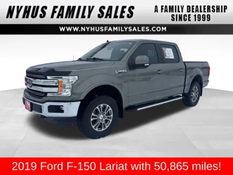 Silver 2019 Ford F-150 Lariat for sale in Perham, MN