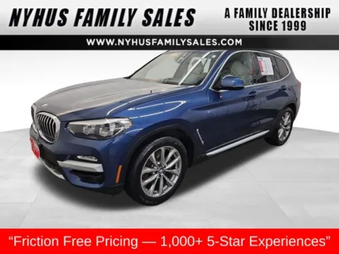 Blue 2019 BMW X3 xDrive30i for sale in Perham, MN
