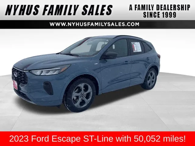 Blue 2023 Ford Escape ST-Line for sale in Perham, MN