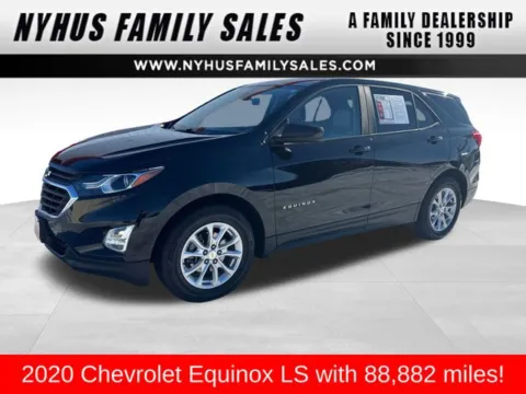 Black 2020 Chevrolet Equinox LS for sale in Perham, MN