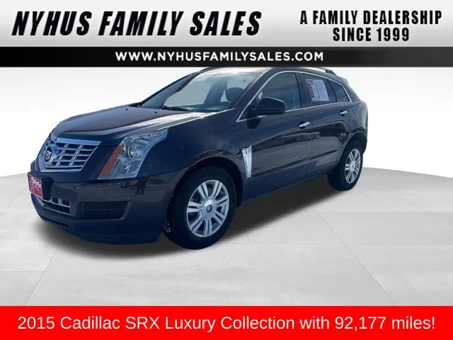 Purple 2015 Cadillac SRX Luxury for sale in Perham, MN