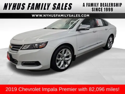 White 2019 Chevrolet Impala Premier for sale in Perham, MN