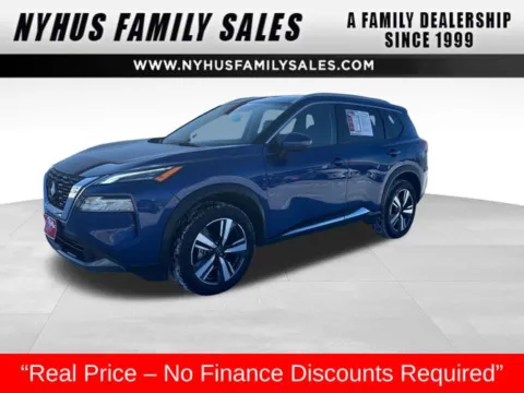 Blue 2023 Nissan Rogue SL for sale in Perham, MN