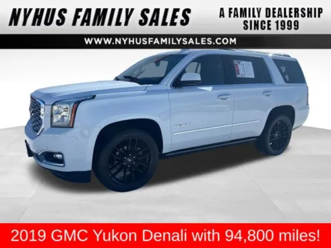 White 2019 GMC Yukon Denali for sale in Perham, MN