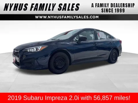 Blue 2019 Subaru Impreza 2.0i for sale in Perham, MN
