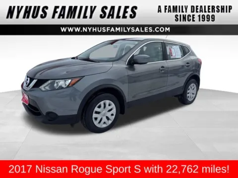 Gray 2017 Nissan Rogue Sport S for sale in Perham, MN