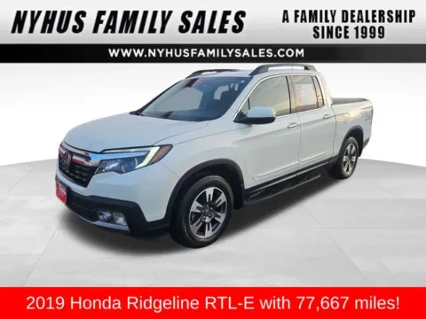 White 2019 Honda Ridgeline RTL-E for sale in Perham, MN