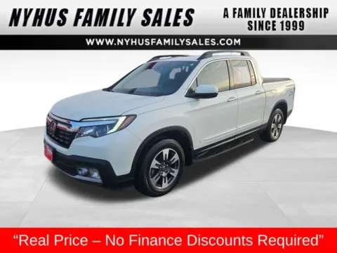 White 2019 Honda Ridgeline RTL-E for sale in Perham, MN