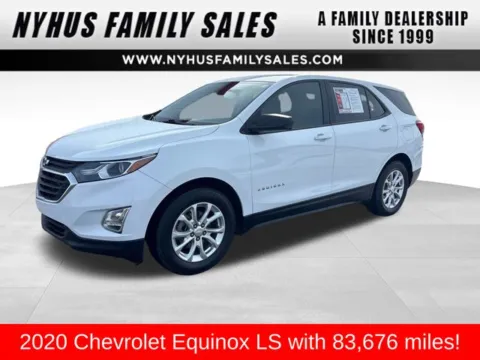 White 2020 Chevrolet Equinox LS for sale in Perham, MN