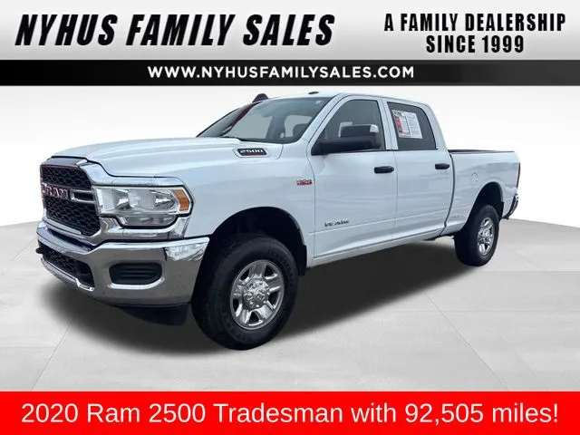 White 2020 Ram 2500 Tradesman for sale in Perham, MN