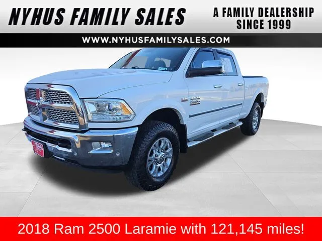 White 2018 Ram 2500 Laramie for sale in Perham, MN