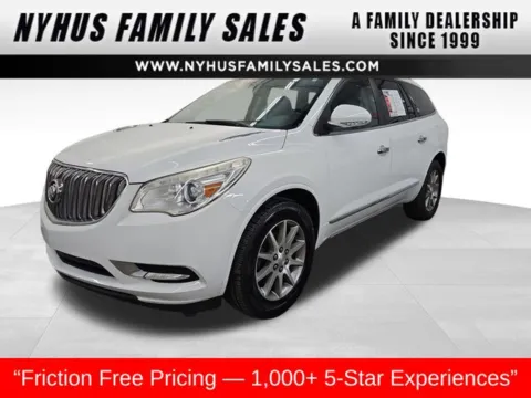 White 2016 Buick Enclave Leather Group for sale in Perham, MN