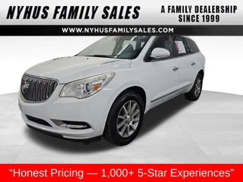 White 2016 Buick Enclave Leather Group for sale in Perham, MN