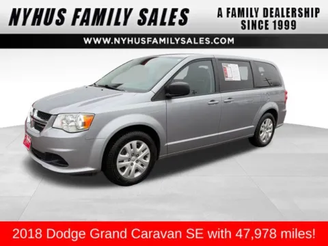 Silver 2018 Dodge Grand Caravan SE for sale in Perham, MN
