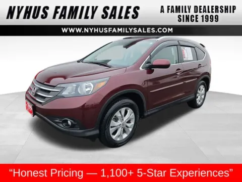 Red 2014 Honda CR-V EX-L for sale in Perham, MN