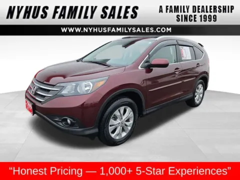 Red 2014 Honda CR-V EX-L for sale in Perham, MN