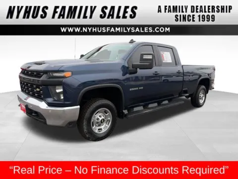 Blue 2022 Chevrolet Silverado 2500HD Work Truck for sale in Perham, MN