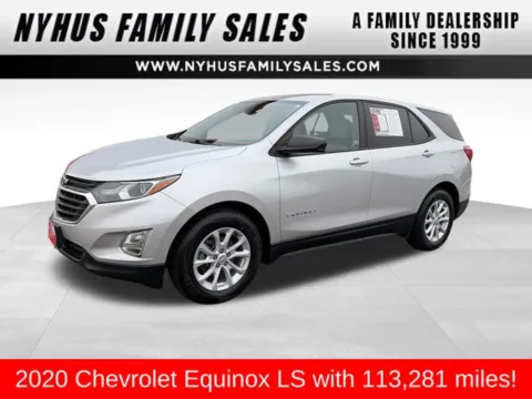 Silver 2020 Chevrolet Equinox LS for sale in Perham, MN