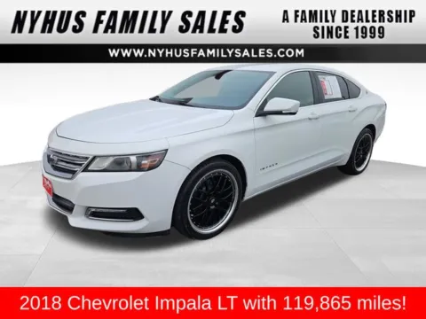 White 2018 Chevrolet Impala LT for sale in Perham, MN