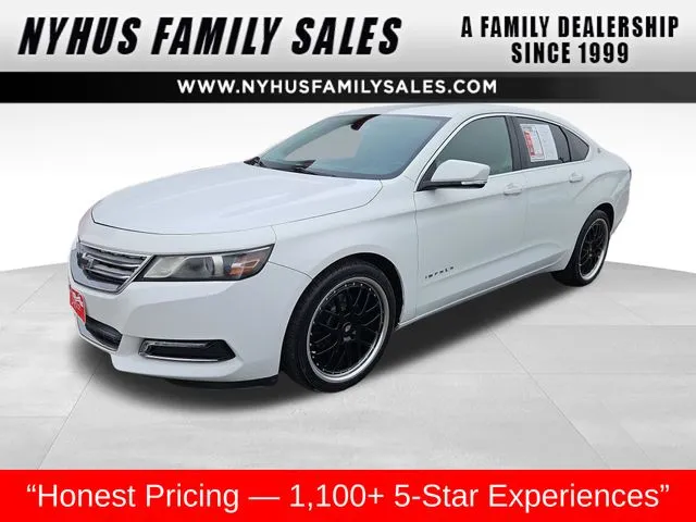 White 2018 Chevrolet Impala LT for sale in Perham, MN