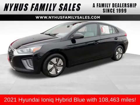 Black 2021 Hyundai Ioniq Hybrid Blue for sale in Perham, MN