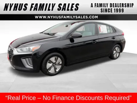 Black 2021 Hyundai Ioniq Hybrid Blue for sale in Perham, MN