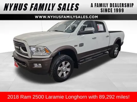 White 2018 Ram 2500 Laramie Longhorn for sale in Perham, MN