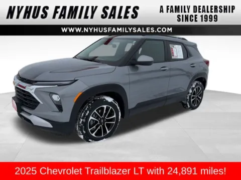 Gray 2025 Chevrolet TrailBlazer LT for sale in Perham, MN
