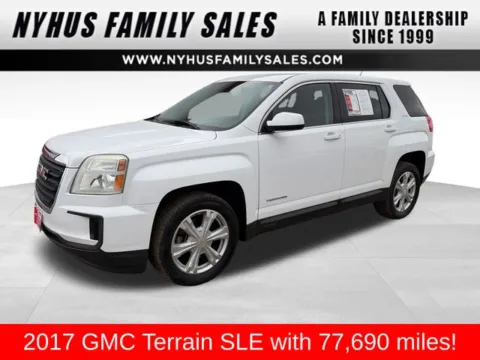 White 2017 GMC Terrain SLE-1 for sale in Perham, MN