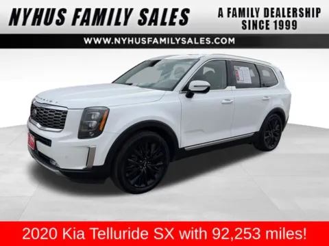 White 2020 Kia Telluride SX for sale in Perham, MN