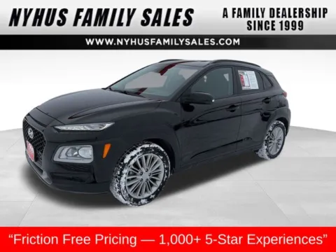 Black 2021 Hyundai Kona SEL Plus for sale in Perham, MN