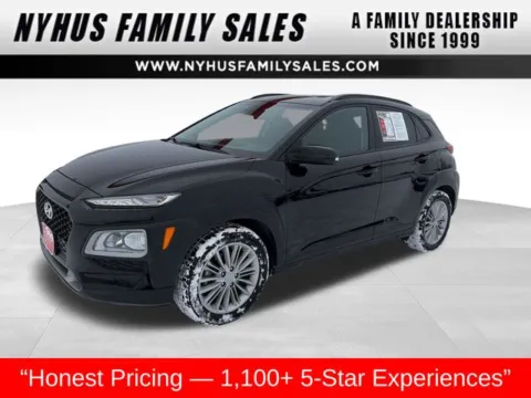 Black 2021 Hyundai Kona SEL Plus for sale in Perham, MN