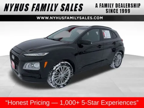 Black 2021 Hyundai Kona SEL Plus for sale in Perham, MN