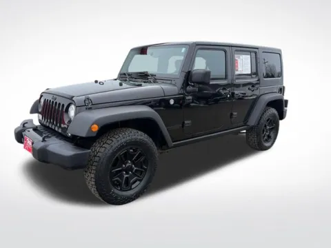 Black 2017 Jeep Wrangler Unlimited Willys for sale in Perham, MN