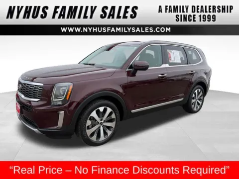 Red 2020 Kia Telluride S for sale in Perham, MN