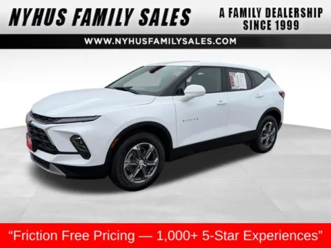 White 2025 Chevrolet Blazer LT for sale in Perham, MN