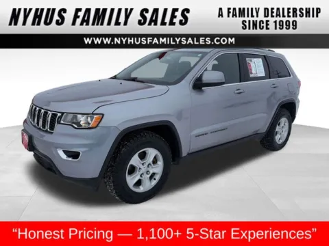 Silver 2017 Jeep Grand Cherokee Laredo for sale in Perham, MN