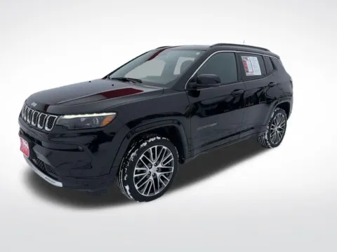 Black 2023 Jeep Compass Limited for sale in Perham, MN