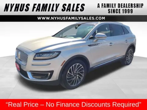 Silver 2019 Lincoln Nautilus Reserve for sale in Perham, MN
