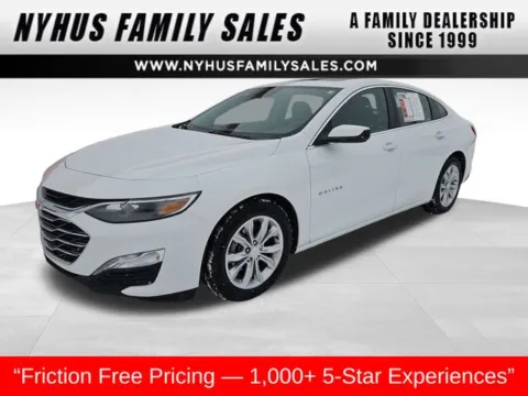 White 2024 Chevrolet Malibu LT for sale in Perham, MN