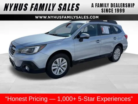 Silver 2018 Subaru Outback 2.5i Premium for sale in Perham, MN