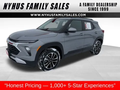 Gray 2025 Chevrolet TrailBlazer LT for sale in Perham, MN