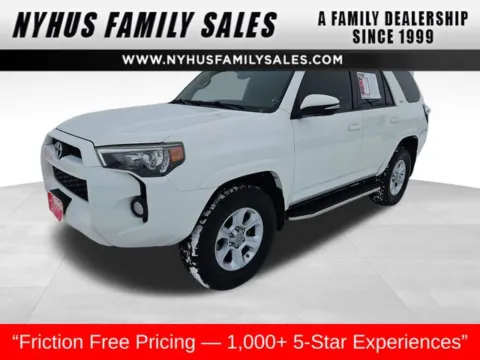 White 2018 Toyota 4Runner SR5 for sale in Perham, MN